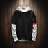 Cool Sweatshirt Men Hip Hop patchwork Long Sleeve Pullover contrast Hoodies Sweatshirt hoodies - menochic